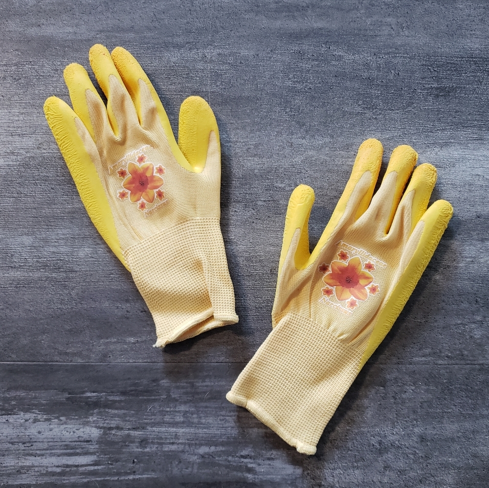 Yellow Vibrant Nitrile Grip Glove